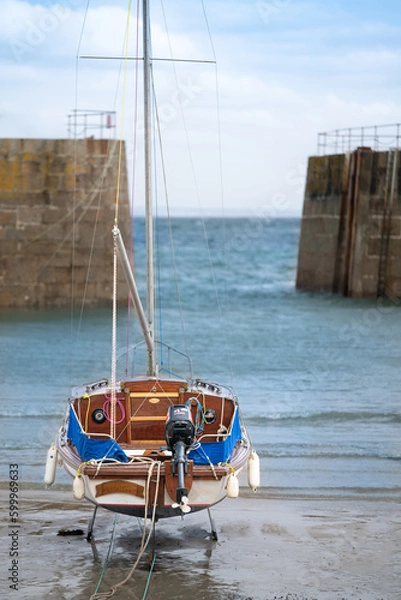 Obraz Waiting to sail - Mousehole