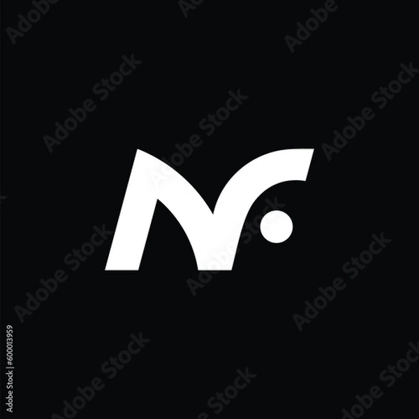 Fototapeta MONOGRAM NF LOGO 