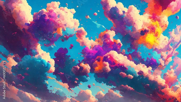 Fototapeta colorfulな空,Generative AI
