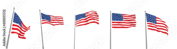 Obraz American flag symbol
