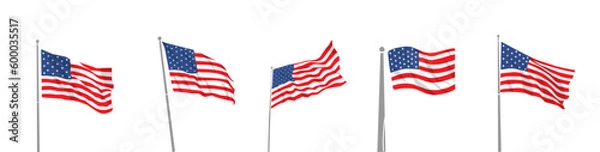 Obraz American flag symbol