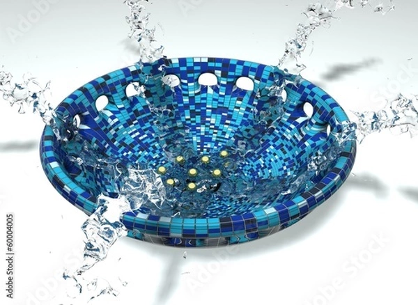 Obraz брызги воды