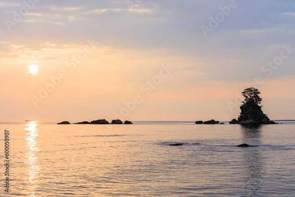 Fototapeta 雨晴海岸