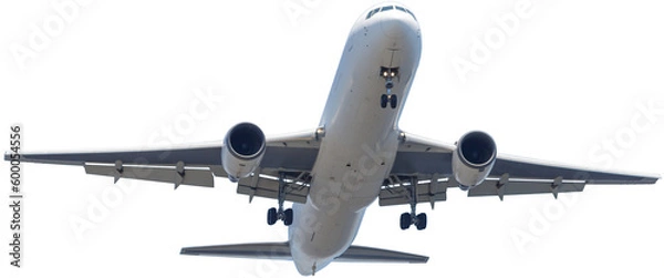 Obraz 着陸態勢に入った飛行機
