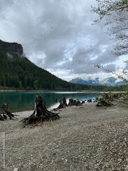Obraz lake and mountains