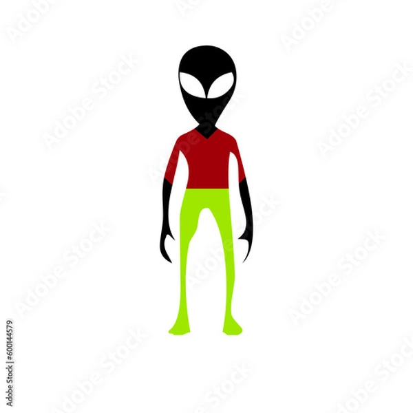 Obraz 3d person with a icon