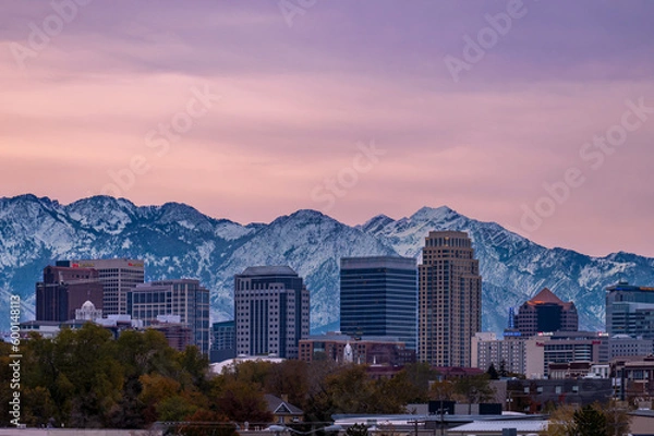 Obraz Salt Lake Sunrise