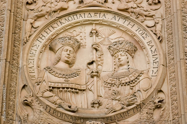 Obraz Medallón Reyes Católicos