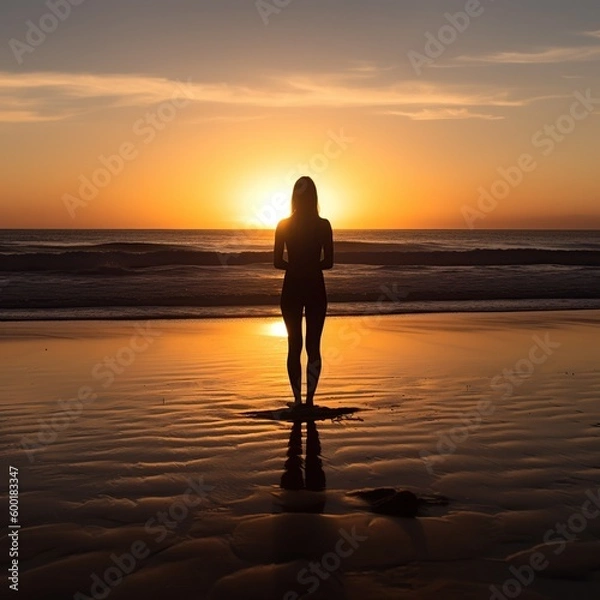 Fototapeta Sunset Salutations