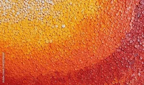 Obraz Texture background in orange color, generative ai