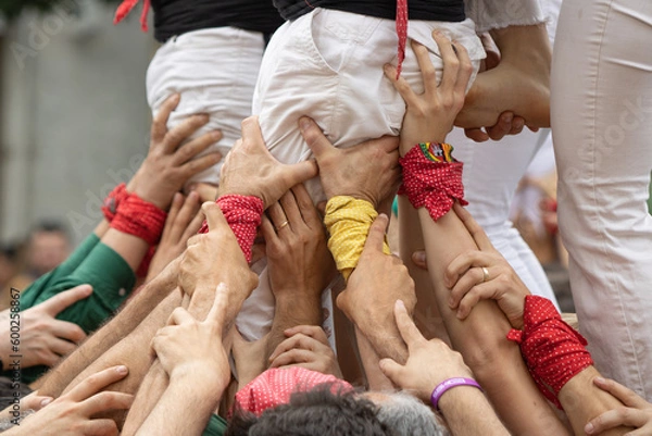 Obraz Castellers