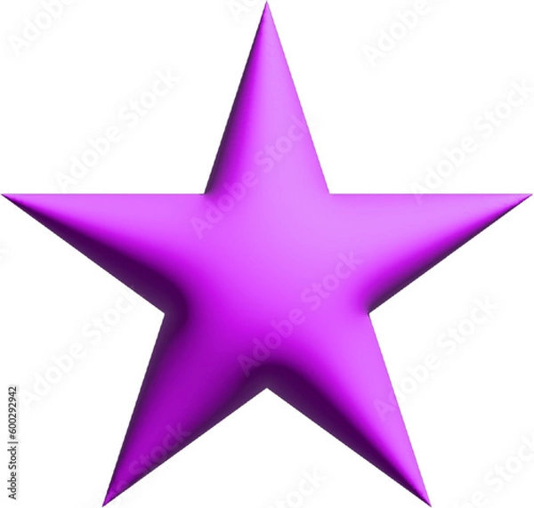 Obraz Element Star purple 