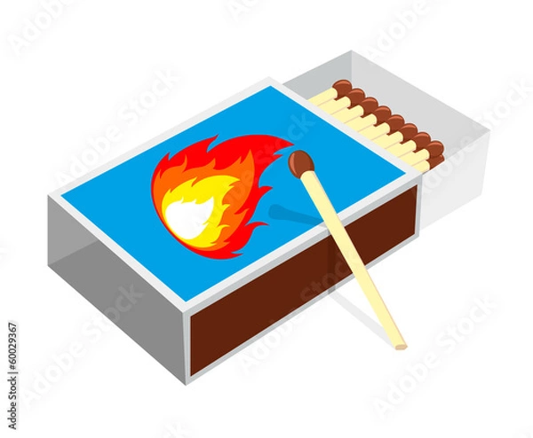 Obraz Matchboxes and matches