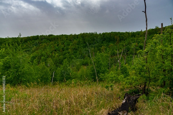 Fototapeta A beautiful view from the top of the Zhigulyov Mountains!