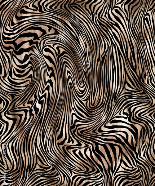 Obraz zebra skin pattern