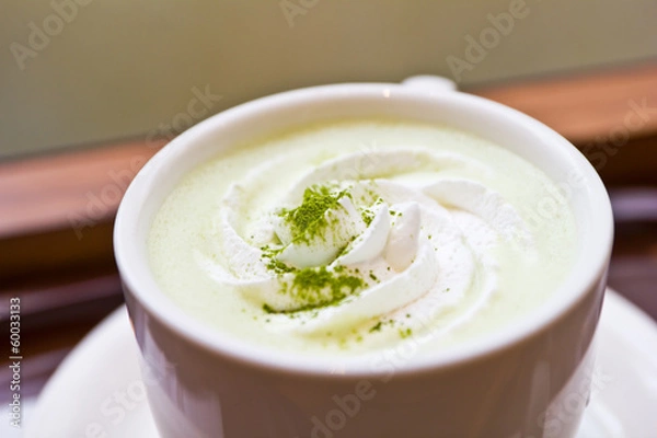 Obraz green tea ,matcha green tea