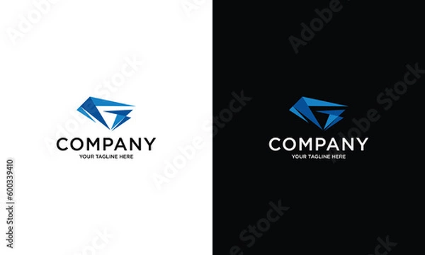 Fototapeta Hexagon Letter G Colorful Polygonal Logo Shape Vector. Abstract Colorfull Pixel Hexagon Logo Design Illustration. Initial G cube Digital Logo Colorful Geometric Triangle Pixels.