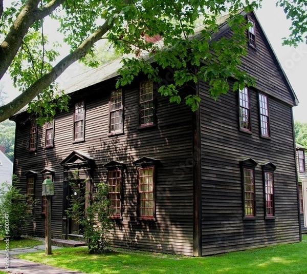 Obraz old house in summer