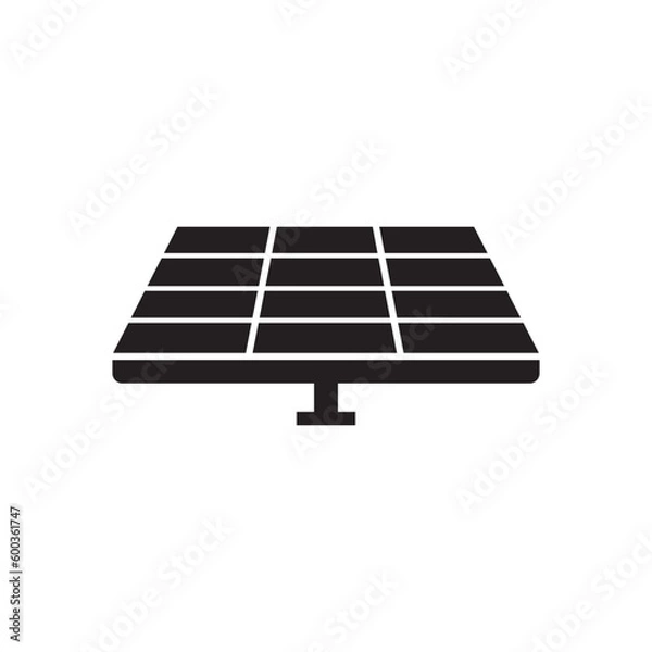 Obraz Solar panel icon design template vector isolated