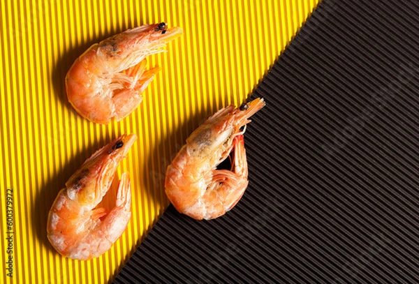 Obraz fresh shrimp