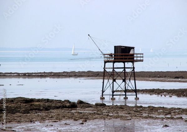 Obraz Carrelet de pêcheurs