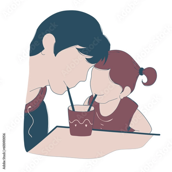 Obraz Father's Day Illustration