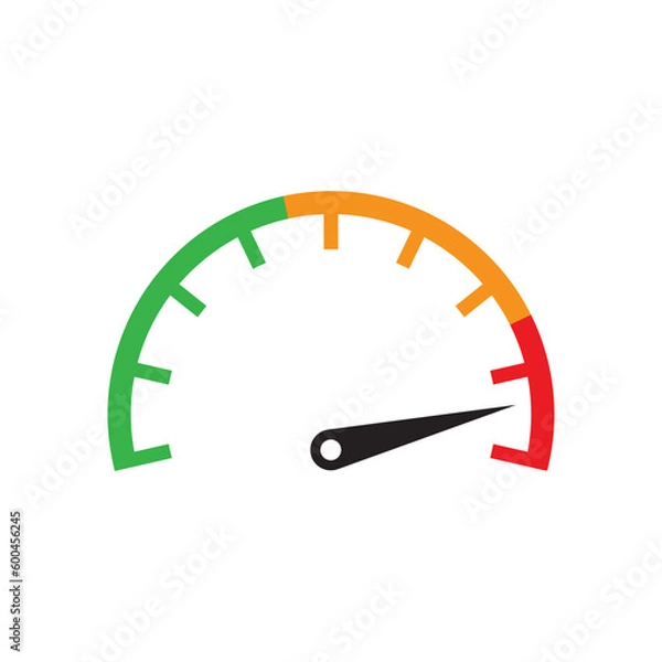Fototapeta speedometer icon