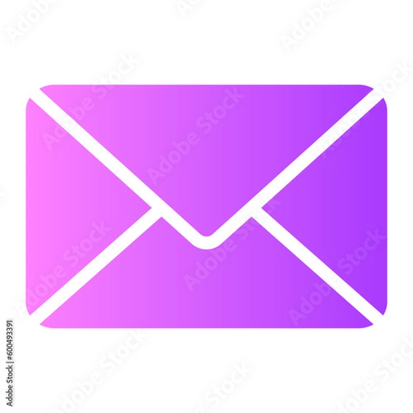 Fototapeta email gradient icon