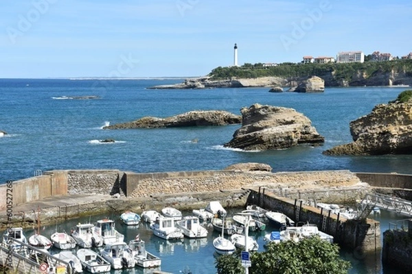 Obraz Le port des pêcheurs à Biarritz
