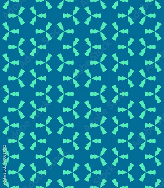 Fototapeta Multi color seamless abstract pattern. Background and backdrop. Multi Colored. Colorful ornamental design. Colored mosaic ornaments. Vector graphic illustration. EPS10.