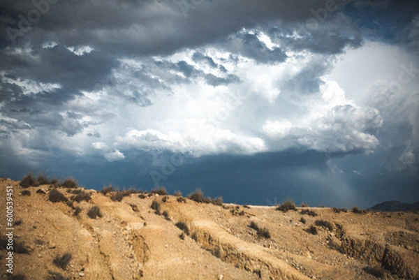 Obraz clouds over the mountains