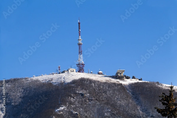 Obraz Телебашня в городе Пятигорск на горе Машук