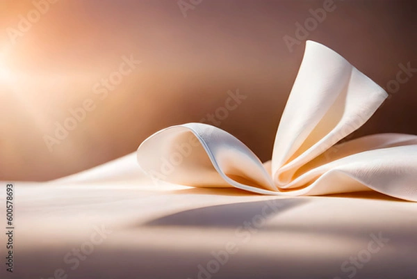 Obraz The bride's dress was made of a high-quality fabric that had a super realistic texture, creating a breathtaking look.