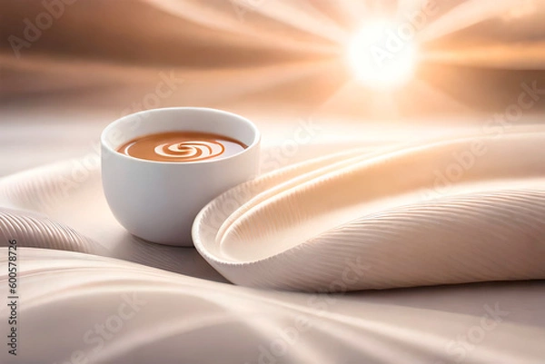 Obraz cup of coffee on the table