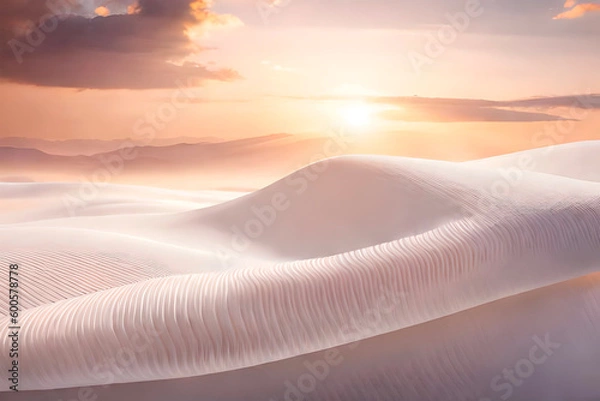 Obraz sand dunes in the desert