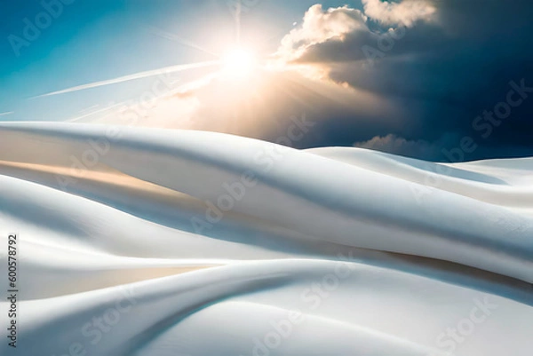 Obraz blue sky with clouds