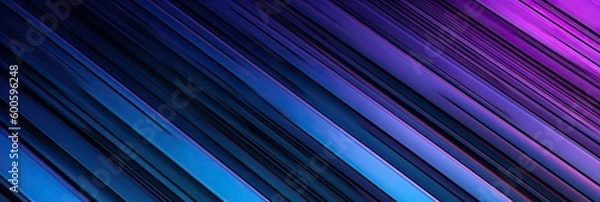 Fototapeta Purple Blue gradient background straight lines