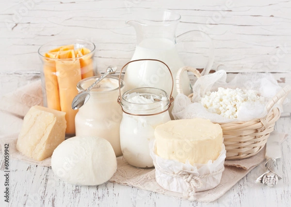 Obraz Dairy products.