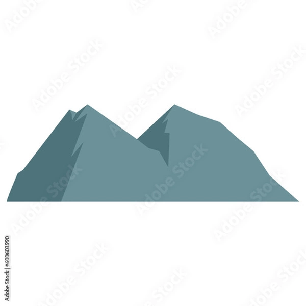 Fototapeta Mountain Illustration Set Collection