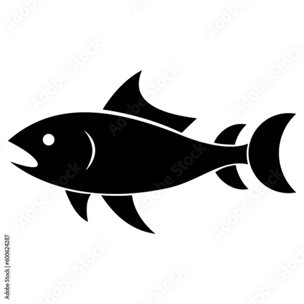 Obraz Ocean fish icon