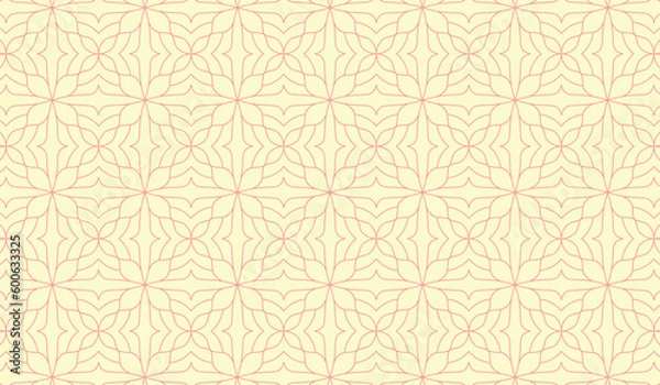 Obraz Geometric KDP Pattern Coloring pages