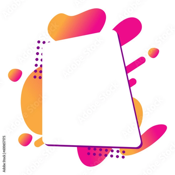 Fototapeta 3D Abstract Frame