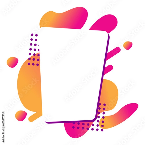 Fototapeta 3D Abstract Frame