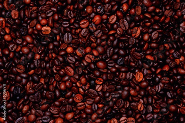 Obraz Coffee beans background