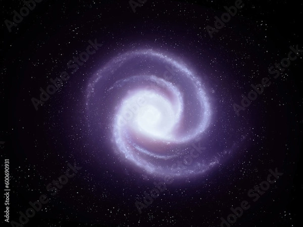 Fototapeta Galaxy vortex on the background of space. Abstract science background.