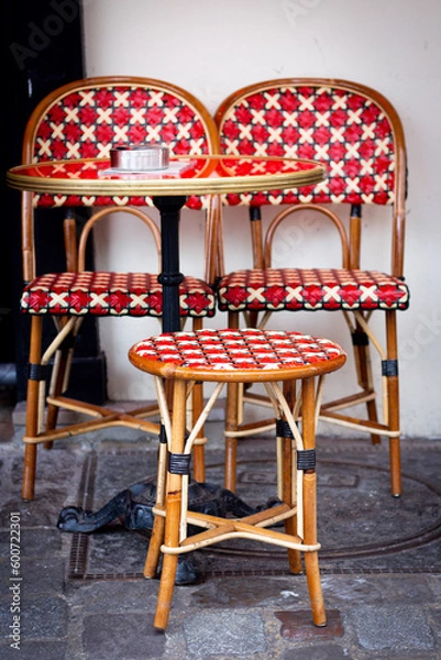 Obraz table and chairs