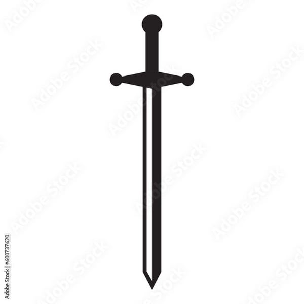 Fototapeta sword icon