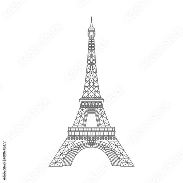 Obraz eiffel tower city