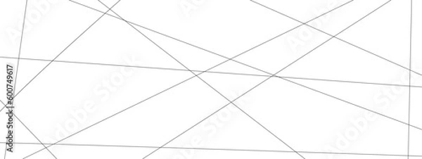 Fototapeta Abstract black and white liens with many squares and triangles shape background. Abstract geometric lines background. Vector illustration.