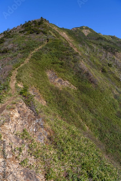 Fototapeta 晩秋の武尊山